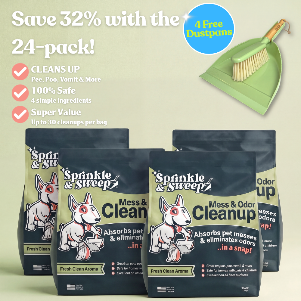 garden lime spray for dog poop Sprinkle & Sweep