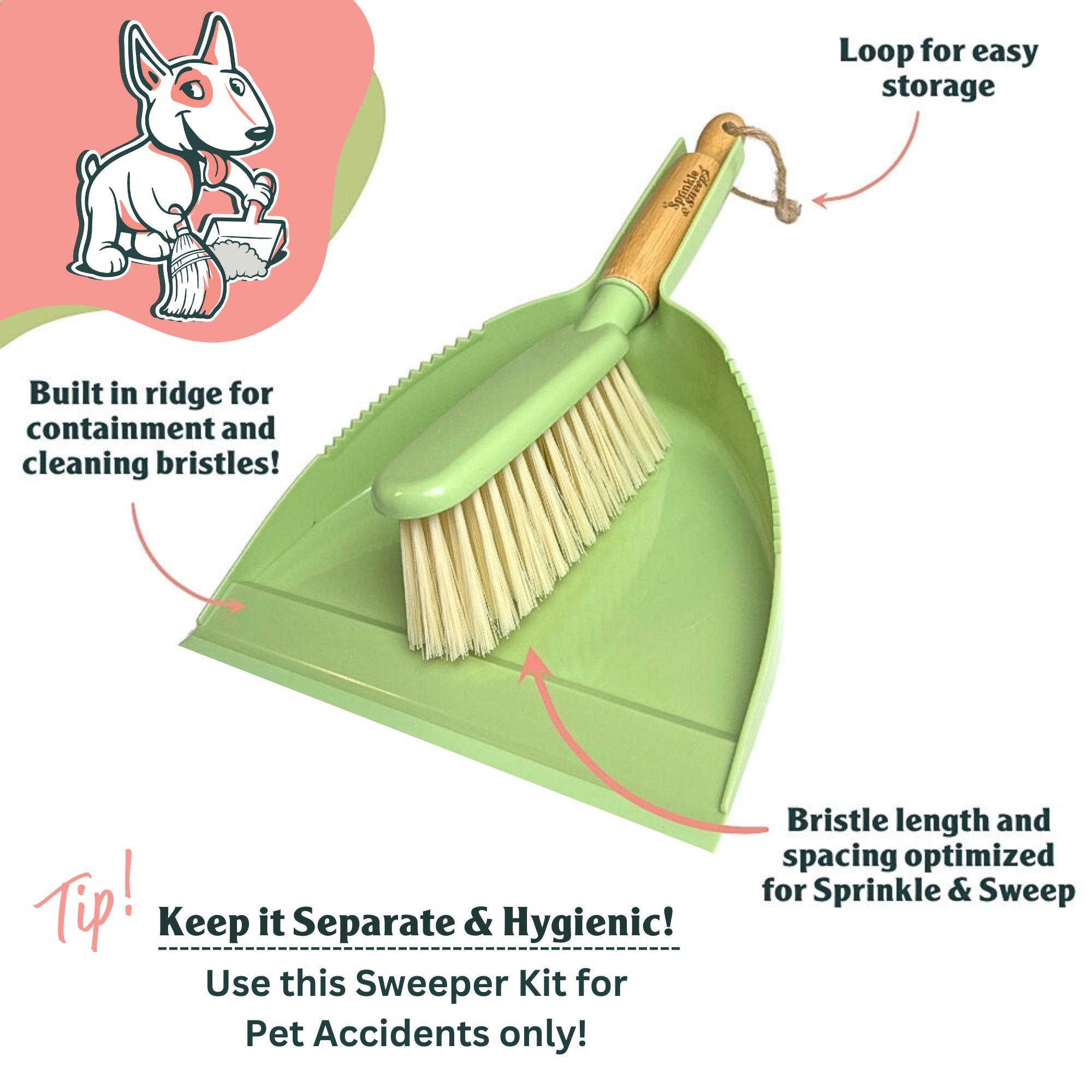 Long Handle Dustpan And Brush Set DP101 - Hardware Heaven Long Handle Dustpan And Brush Set DP101 - Hardware Heaven