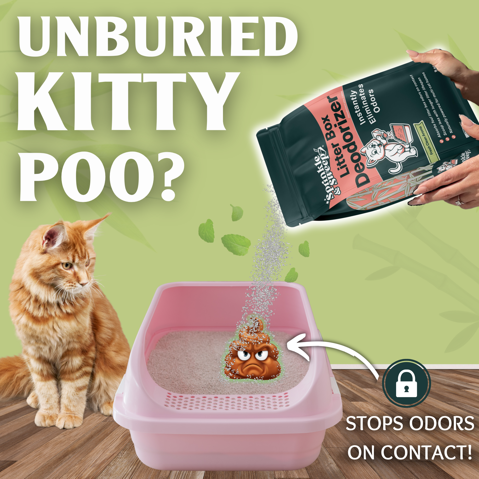 litter box freshness booster Fresh Step Cat Litter Deodorizing Scent Boosting Crystals in Sweet Blossom Scent, 32oz