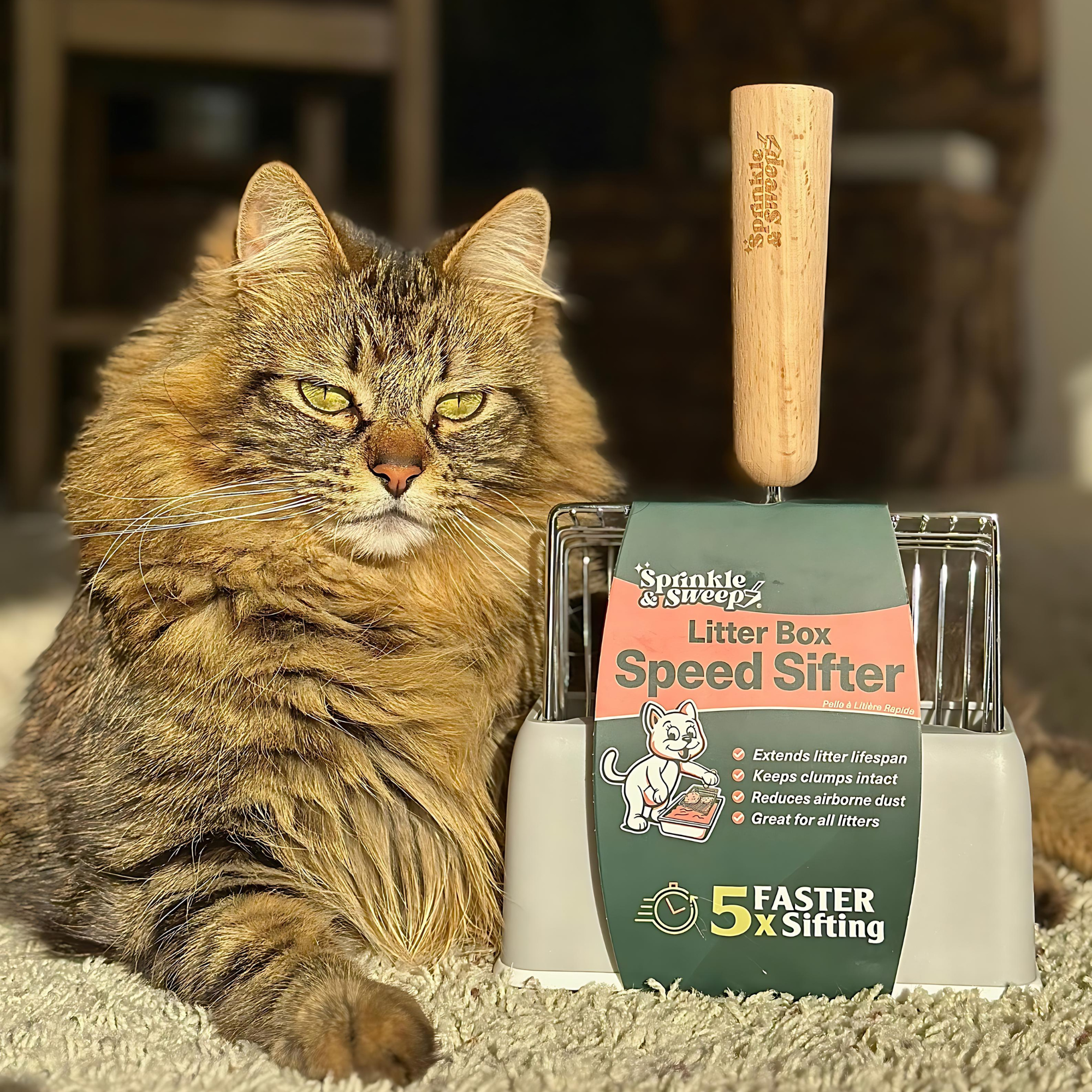 Cat litter strainer online