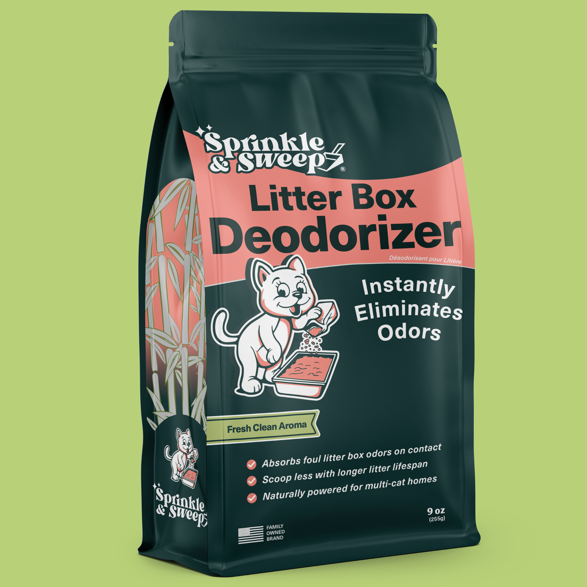 Room deodorizer for sales cat litter box